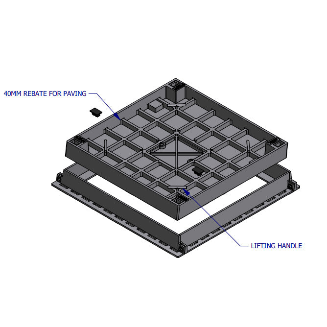 Infill Cover &amp; Frame - Class C FAC1212C-2