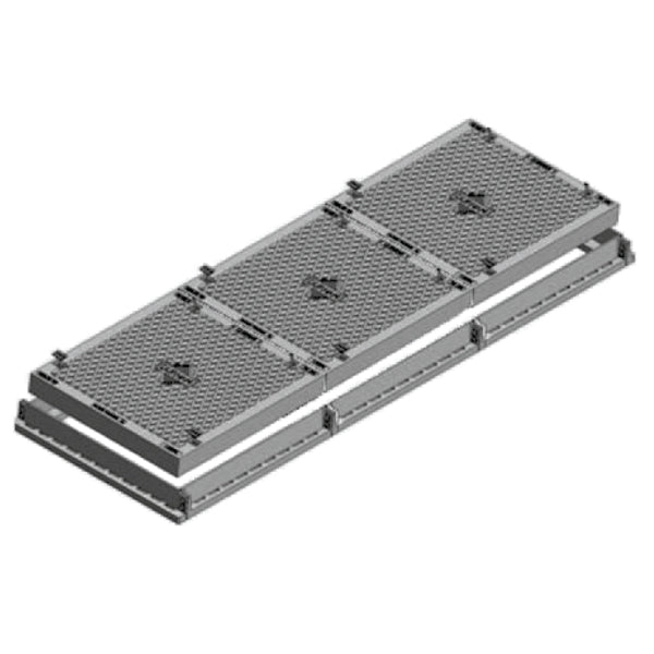 Solid Top Trench Cover &amp; Frame - Class D, G STC60XXD/G-X