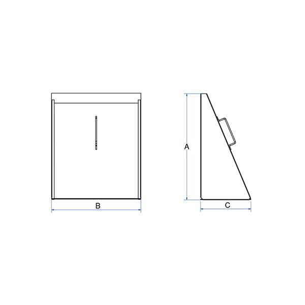 Galvanised Steel Trash Rack TRASH-L - Durham