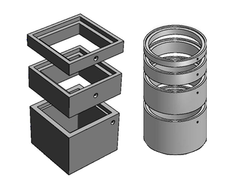 Concrete Rail Pit Riser R121212-RC - Durham