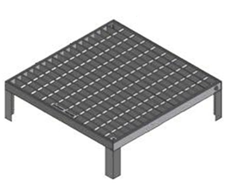 Galvanised Surcharge Grate &amp; Frame MS99CL-B
