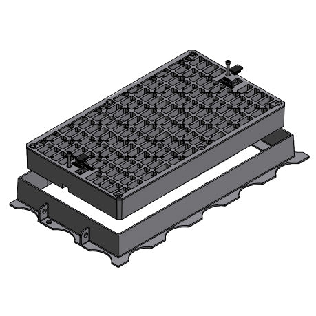 Ductile Bike Safe Grate &amp; Frame - Class D DISAL