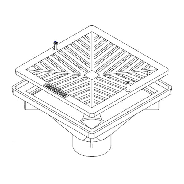 Grate Box Ductile Grate & Box FW250 - Durham