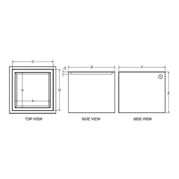 Concrete Pit - 100mm Solid wall P779-100 - Durham