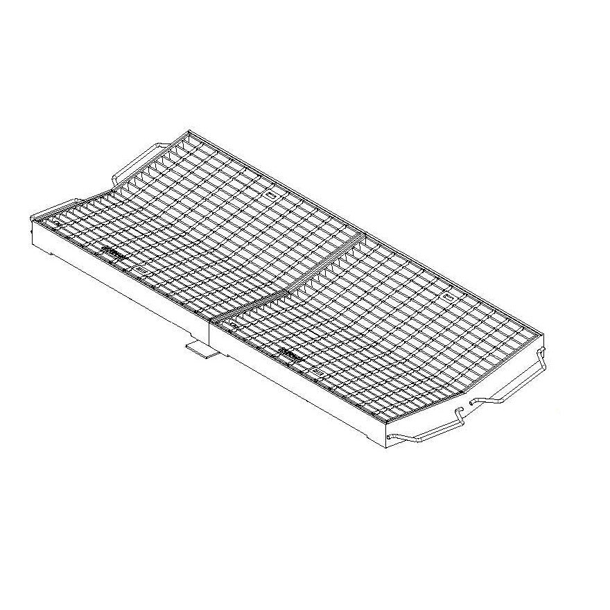 Galvanised Dish Drain Grate &amp; Frame RTASO2